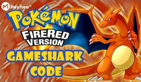 pokemon fire red gameshark codes